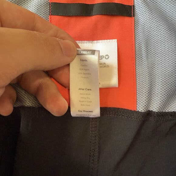 Black Sheep Cycling Shorts Medium Black Relaxed Lightweight Sportswear - Picture 5 of 7